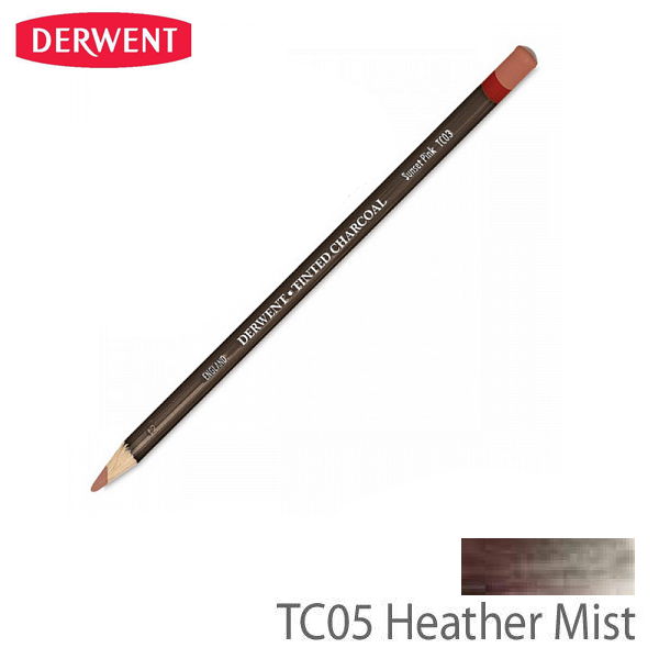 Карандаш угольный Derwent Tinted Charcoal, (TC05) туманный верес.