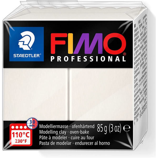Пластика «FIMO Professional», 85 г. Цвет: Фарфор 3 - фото 1