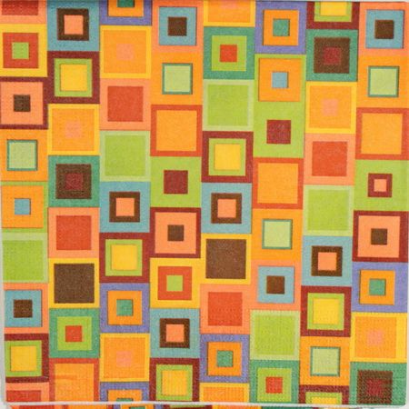 Салфетка Яркие квадратики