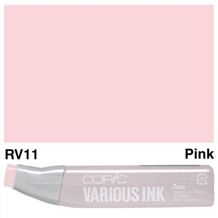 Чернила для маркеров Copic Various Ink, #RV-11 Pink (Рожевий)