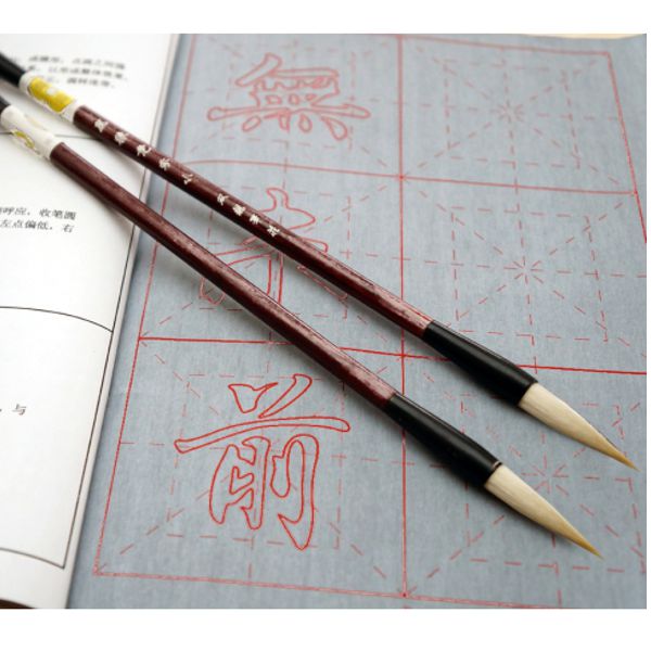 Пензлик для каліграфії №3, довга ручка 
