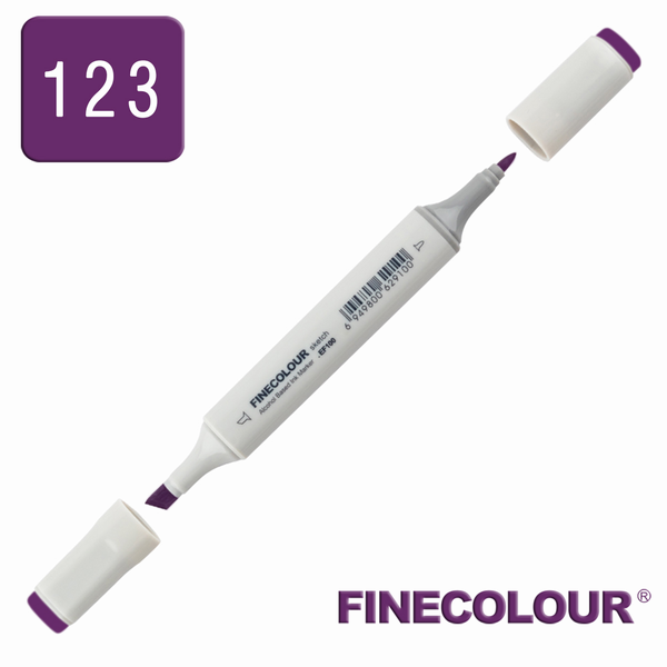 Маркер спиртовой Finecolour Sketchmarker 123 темно-фиолетовый V123