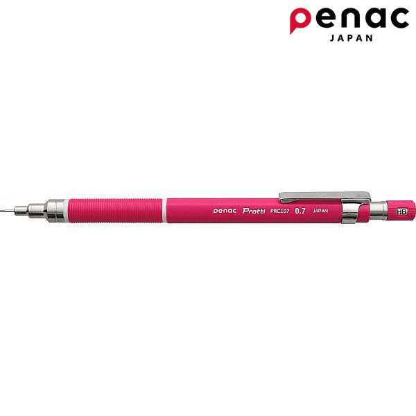 Механічний олівець Penac Protti PRC 107, D-0,7 мм. Колір: ЧЕРВОНИЙ