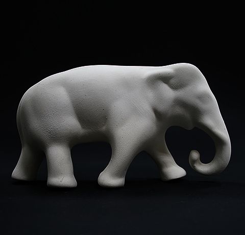 Керамическая статуэтка слон, 22х13 см