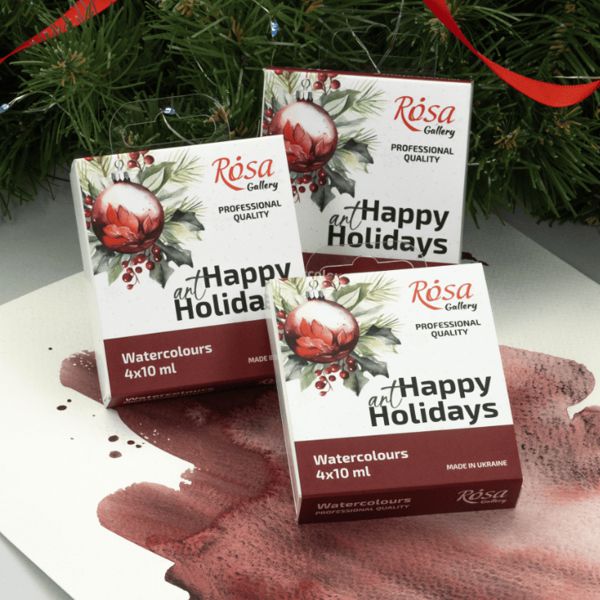 Набор акварельных красок „Special Edition“ 1, 4*10 мл, картон, ROSA Gallery - фото 3
