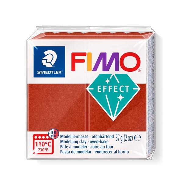 Пластика «FIMO Effect Metallic», 56 г. Цвет: Медь