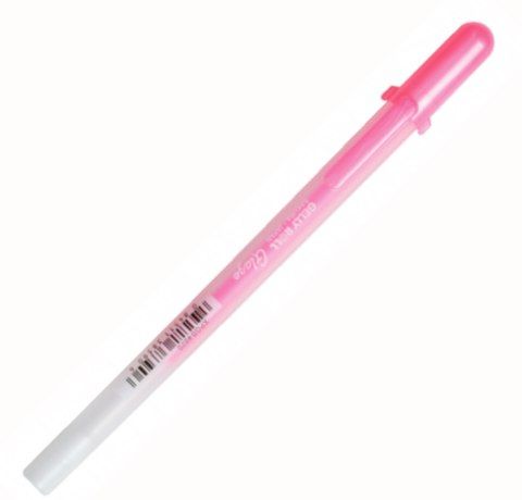 Ручка гелевая, GLAZE 3D-ROLLER, Розовая, Sakura