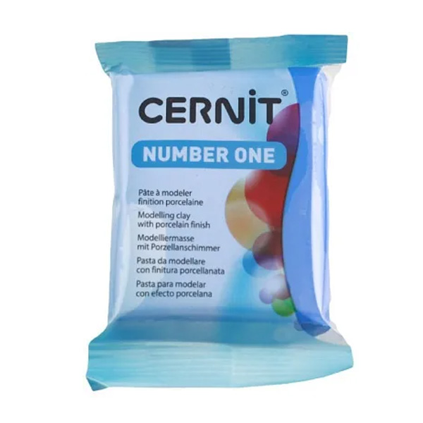 Полімерна глина Cernit Number One, 56 гр. Колір: Королівський синій №218 
