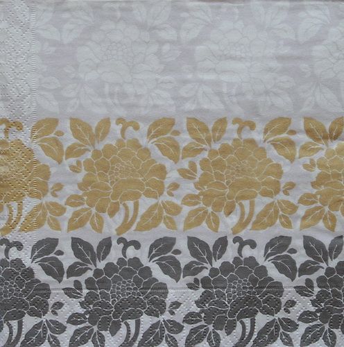 Салфетка Бордюр из золота