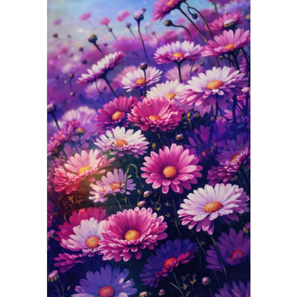 Алмазная мозаика Go to art "Цветочный мир" 30*40см на подрамнике