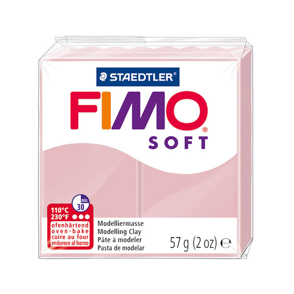 Пластика "FIMO Soft", 56 р. Колір: Рожеве цвітіння №21 