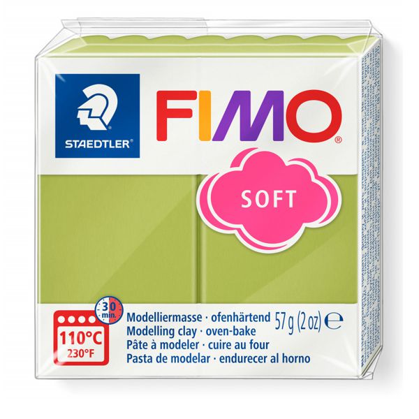 Пластика «FIMO Soft», 57 г. Цвет: Фисташка
