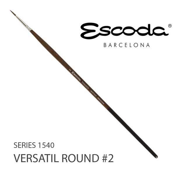 Кисть круглая, синтетика, Escoda 1540 Versatil. №2