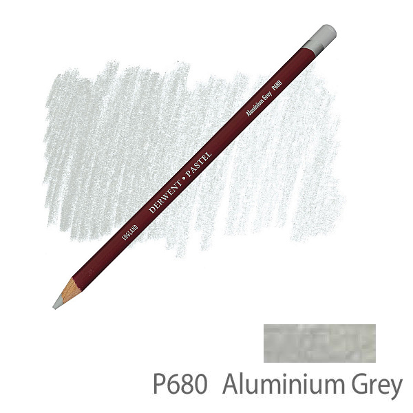 Пастельний олівець Derwent Pastel (P680), Алюміній Сірий. 