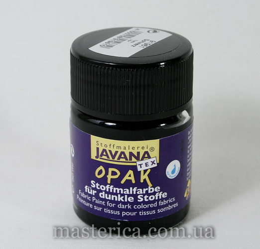Краска текстильная Javana Tex Opak черная, 50 ml