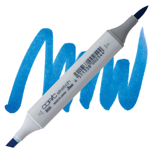 Copic маркер Sketch №B-05 Process blue (Світло-блакитний) 