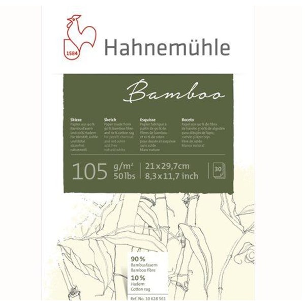 Альбом для контурів Hahnemuhle Sketch Bamboo, A4, 30 л, 105 г/м2  - фото 1