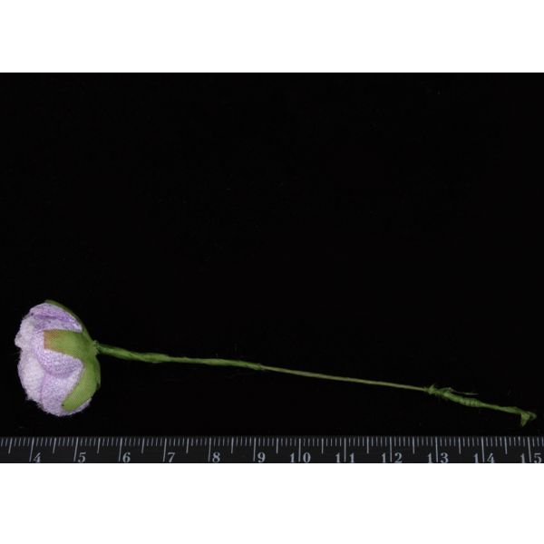 Букетик штучних квіточок з тичинками 6 шт/уп., ЛИЛОВІ  - фото 3