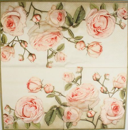 Салфетка Элегантная роза