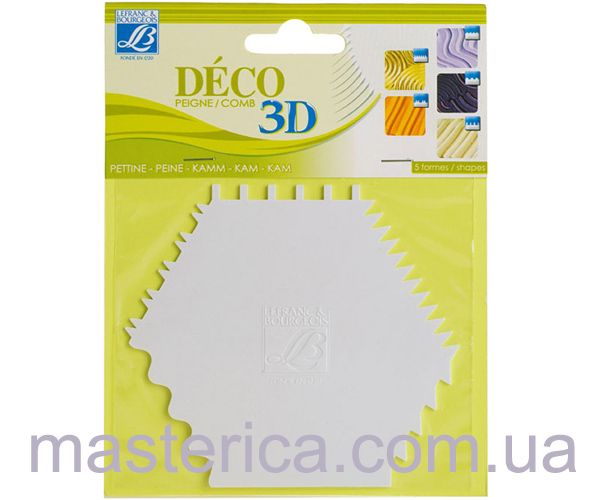 Шпатель шестигранный Multi-shape Deco 3D