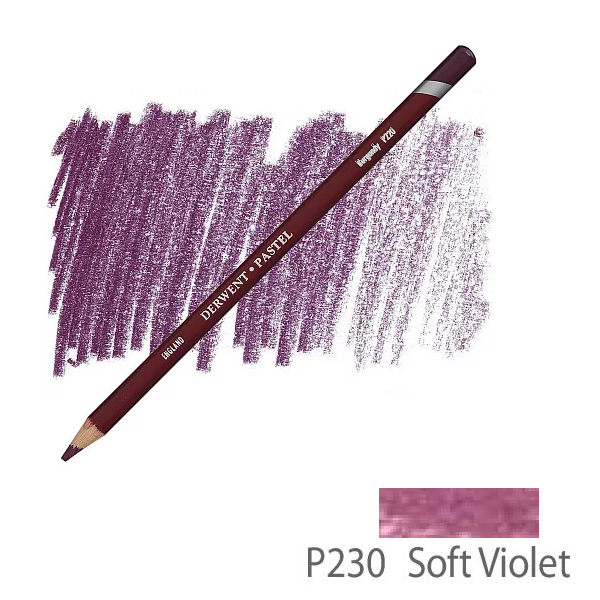 Пастельний олівець Derwent Pastel (P230), Фіолетовий м'який. 