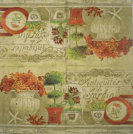 Салфетка Античный сад