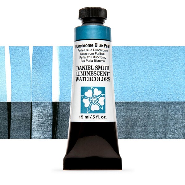 Акварельная краска Daniel Smith, туба, 15мл. Цвет: Duochrome Blue Pear s1
