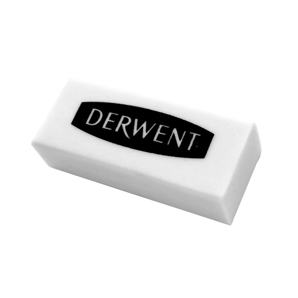 Ластик виниловый Derwent "Plastic Eraser" (0700232), 11х17х38 мм 