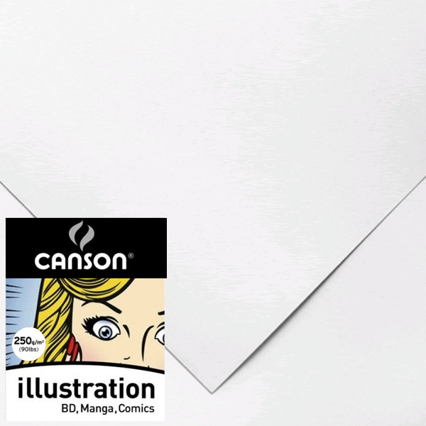 Canson бумага для маркеров Illustration 250 г/м2, 50х65 см