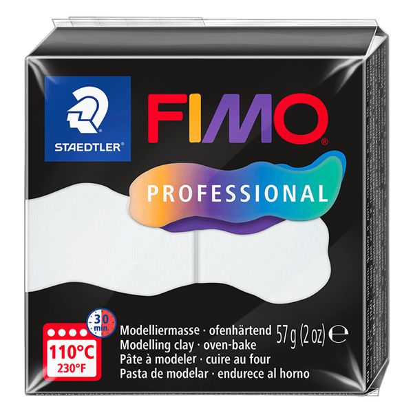 Пластика «FIMO Professional», Біла, 57 г - фото 1