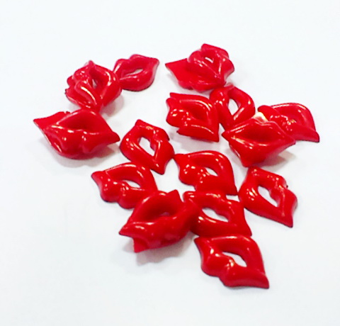 Губки пластикові, червоні (20 мм), 20 шт/уп. 