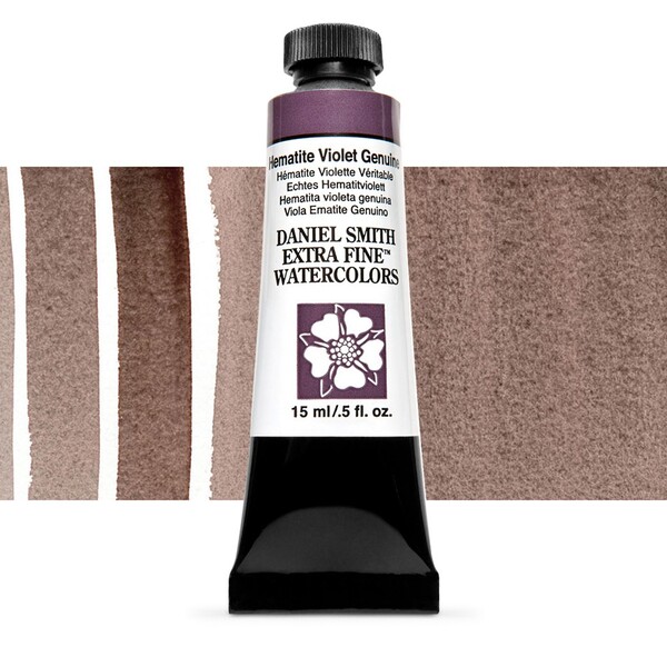 Акварельная краска Daniel Smith, туба, 15мл. Цвет: Hematite Violet Genuine s3