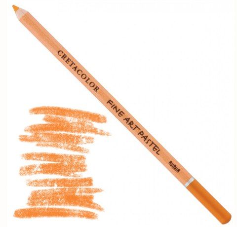 Пастельний олівець, Cretacolor. Колір помаранчевий 