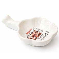 Чернильница из керамики для каллиграфии, белая, 7,5х11,5 см