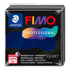 Пластика «FIMO Professional», Темная синяя, 57 г