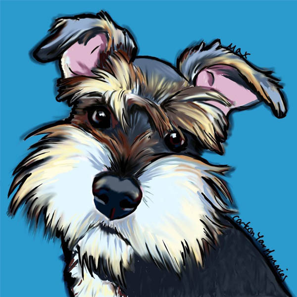 Алмазная мозаика SANTI «Портрет собаки», 30х40 см - фото 1