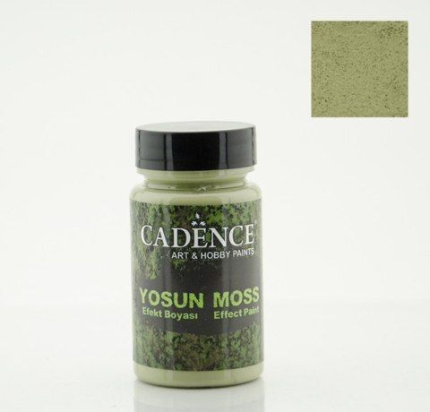 Cadence акрилова фарба для створення ефекту моху Light Green Moss Effect, 90 ml, СВІТЛО-ЗЕЛЕНИЙ 