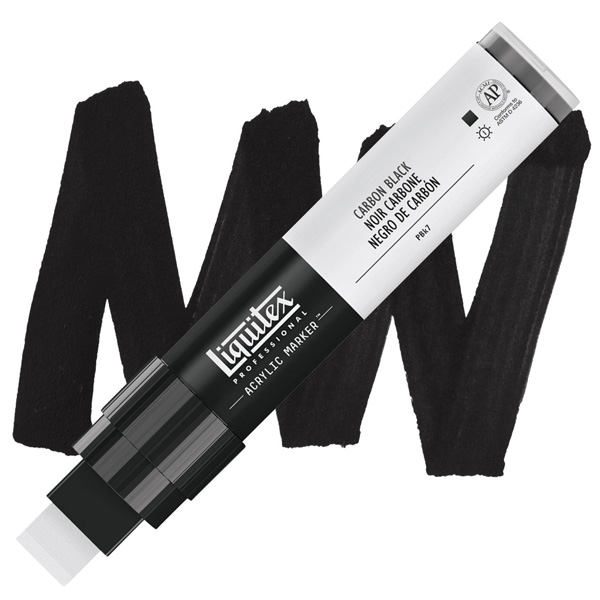 Акриловий маркер Liquitex Paint Marker, колір САЖА, №337 (Carbon Black), 15мм 