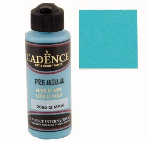 Акрилова фарба «Premium Acrylic Paint» Cadence, Блакитний, 70 ml 