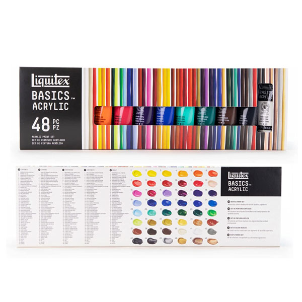 Liquitex набор акриловых красок Acrylic Studio, 48 цветов, 22 мл - фото 1