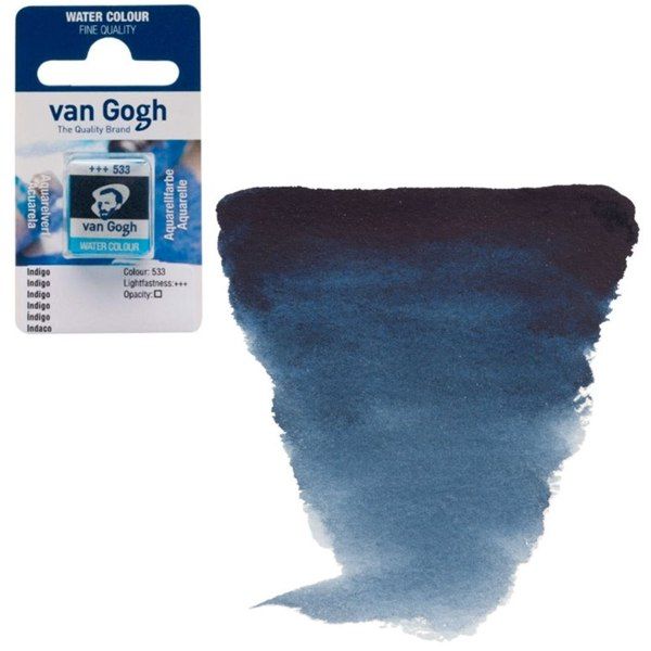 Акварельная краска Van Gogh в кювете ИНДИГО (533), Royal Talens