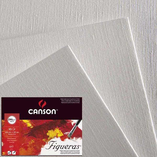 Папір Canson Figueras®, акрил/олія, 50x65 см, 290g 
