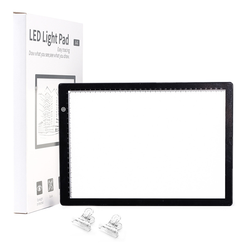 Световой LED планшет А4 для рисования, тонкий 7 мм. - фото 7