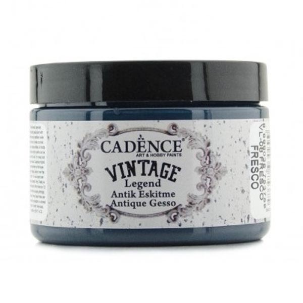 Cadence акрилова фарба з ефектом старіння Vıntage Legend, колір ФРЕСА (Fresco), 150 мл. 